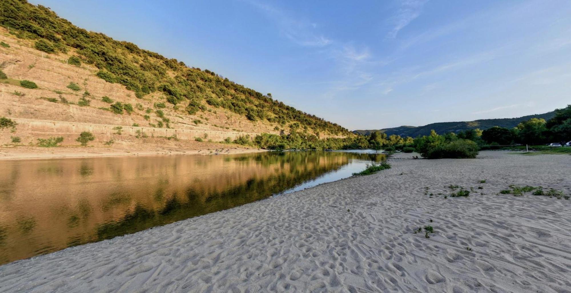 Aloha Plage Camping 4Etoiles Sampzon Bagian luar foto